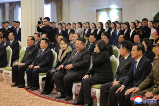 N.K. leader attends dedication ceremony for hotels