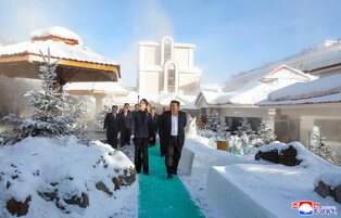 N.K. leader attends dedication ceremony for hotels
