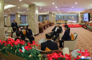 N.K. leader attends dedication ceremony for hotels