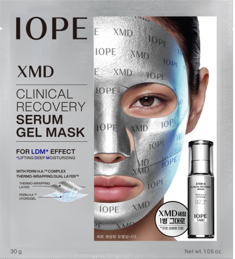 IOPE launches 'XMD Clinical Recovery Serum Gel Mask'