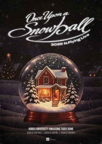 This poster for  K-pop band N.Flying's live concert "Once Upon a Snowball" is provided by FNC Entertainment. (PHOTO NOT FOR SALE)(Yonhap) 