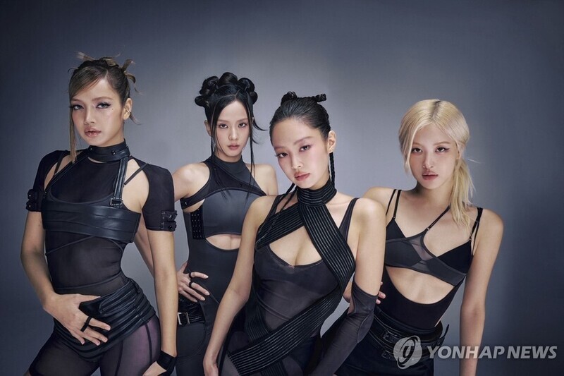 Girl group BLACKPINK is seen in this photo provided by YG Entertainment. (PHOTO NOT FOR SALE) (Yonhap)