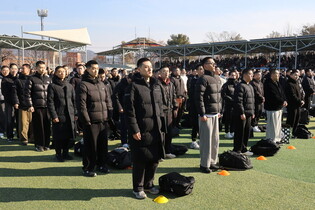 Boot camp gets 1st batch of conscripts for new year