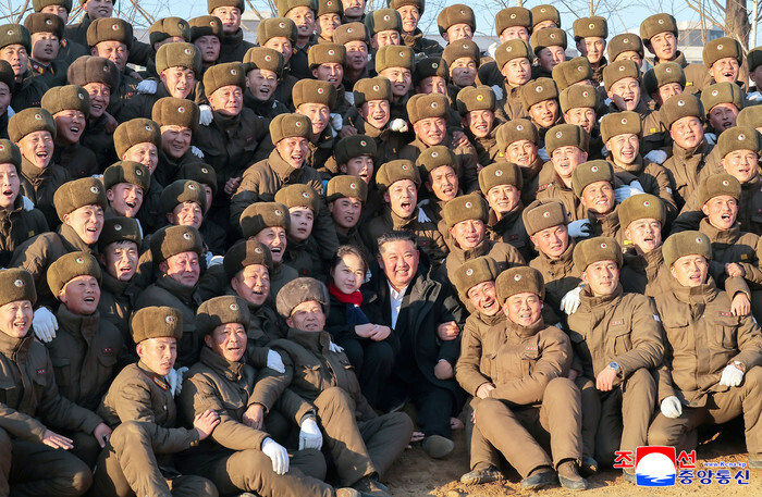 N.K.'s construction of memorial for soldiers killed in Ukraine war