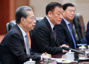 S. Korean president meets China's parliamentary leader