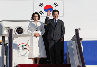 S. Korean president heads for Shanghai