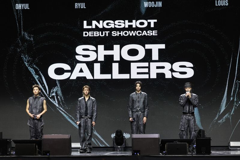 Media Conference Photos for rookie boy group LONGSHOT