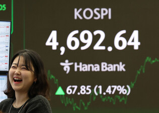 KOSPI at another record high