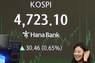KOSPI at another record high
