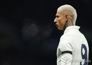 토트넘 어쩌나…팀 내 최다골 히샤를리송, 허벅지 다쳐 7주 결장