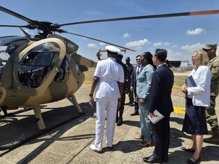 U.N. official thanks S. Korea for helicopter donation to Kenya for peacekeeping operations