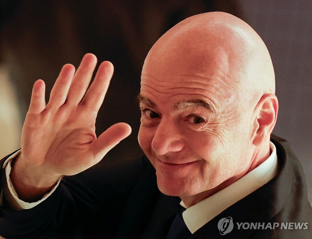 잔니 인판티노 FIFA 회장 [로이터=연합뉴스]
