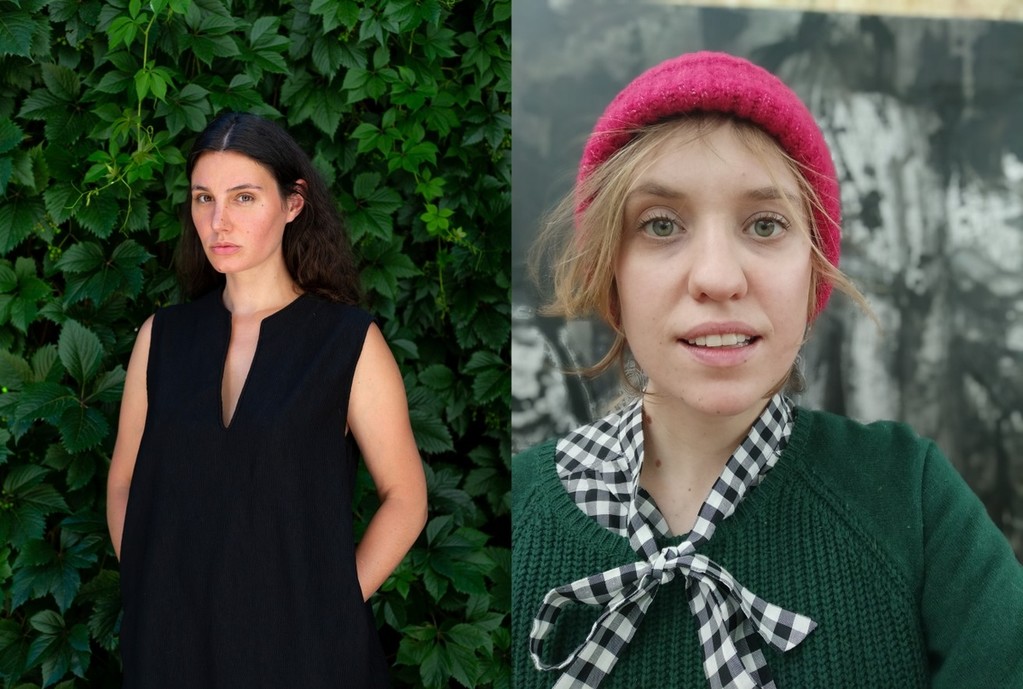 경남 창원시에서 작가 교류하는 폴란드 작가 2명 왼쪽부터 Martyna Millerjpg, Zuzanna_Smigielska 작가. [경남도립미술관 제공. 재판매 및 DB 금지]