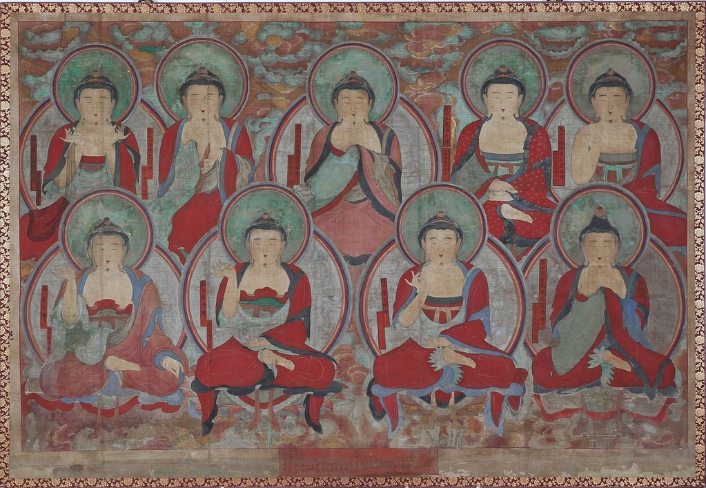 '순천 송광사 오십삼불회도' 중 구불도 [국가유산청 제공. 재판매 및 DB 금지]