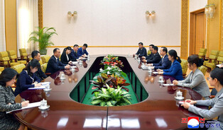 Delegation of China's veterans affairs ministry in Pyongyang