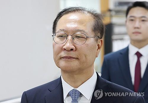 Former Justice Minister Park Sung-jae (Yonhap)