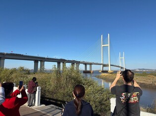 N. Korea promotes Sinuiju's night view after opening bridge to China