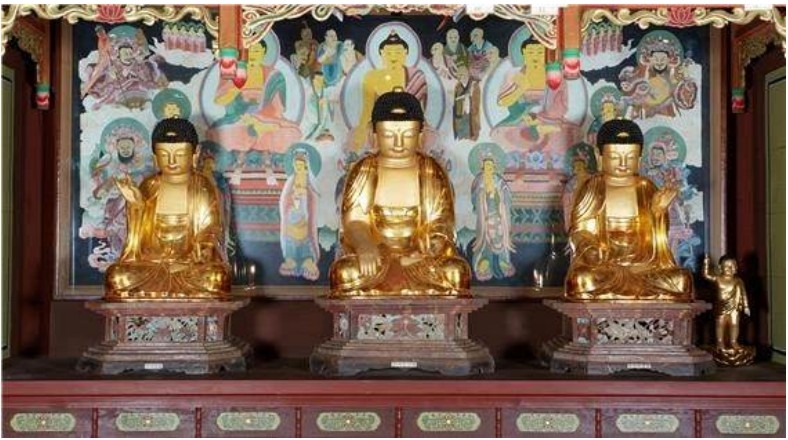 '영광 연흥사 목조석가여래삼불좌상 및 복장유물' [국가유산청 제공. 재판매 및 DB 금지]