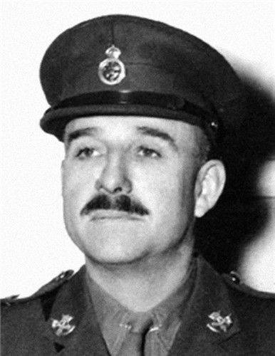  This photo, provided by the veterans ministry, shows late Canadian Army officer, Lt. Col. James Stone, who was named Korean War hero for the month of November, on Oct. 30, 2026. (PHOTO NOT FOR SALE) (Yonhap)