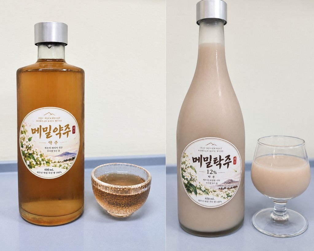 메밀 약주와 탁주 [제주도 제공, 재판매 및 DB 금지]